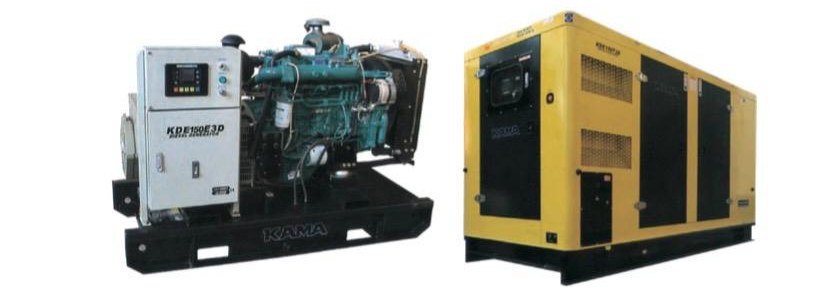 Water-cooled diesel generator sets